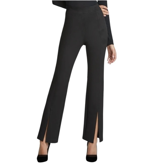 New! Commando Faux‎ Suede Split Front Pant - Picture 1 of 8